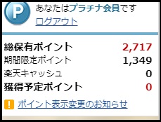 楽天ポイント